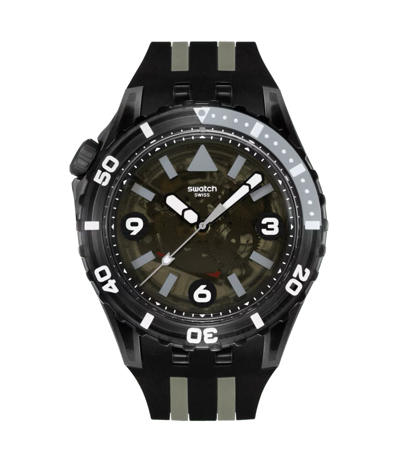 Montre Swatch SCUBAQUA Black Sea Nettle
