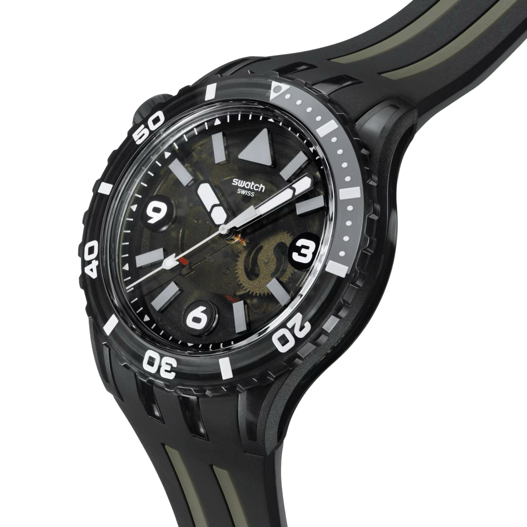 Montre Swatch SCUBAQUA Black Sea Nettle
