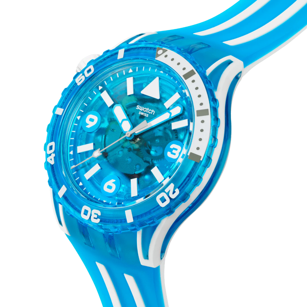 Montre Swatch SCUBAQUA Blue Fire