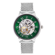 MONTRE PIERRE LANNIER HOMME AUTOMATIC ACIER MILANAIS VERT
