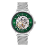 MONTRE PIERRE LANNIER HOMME AUTOMATIC ACIER MILANAIS VERT