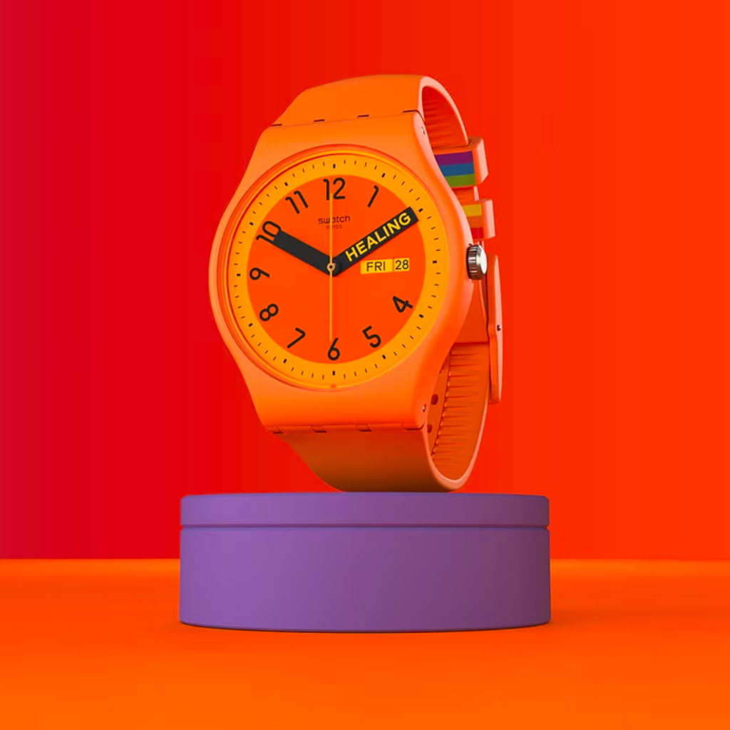 Montre Swatch Proudly Orange
