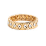 BRACELET SIMONE A BORDEAUX COLORAMA-2 EYE GOLD