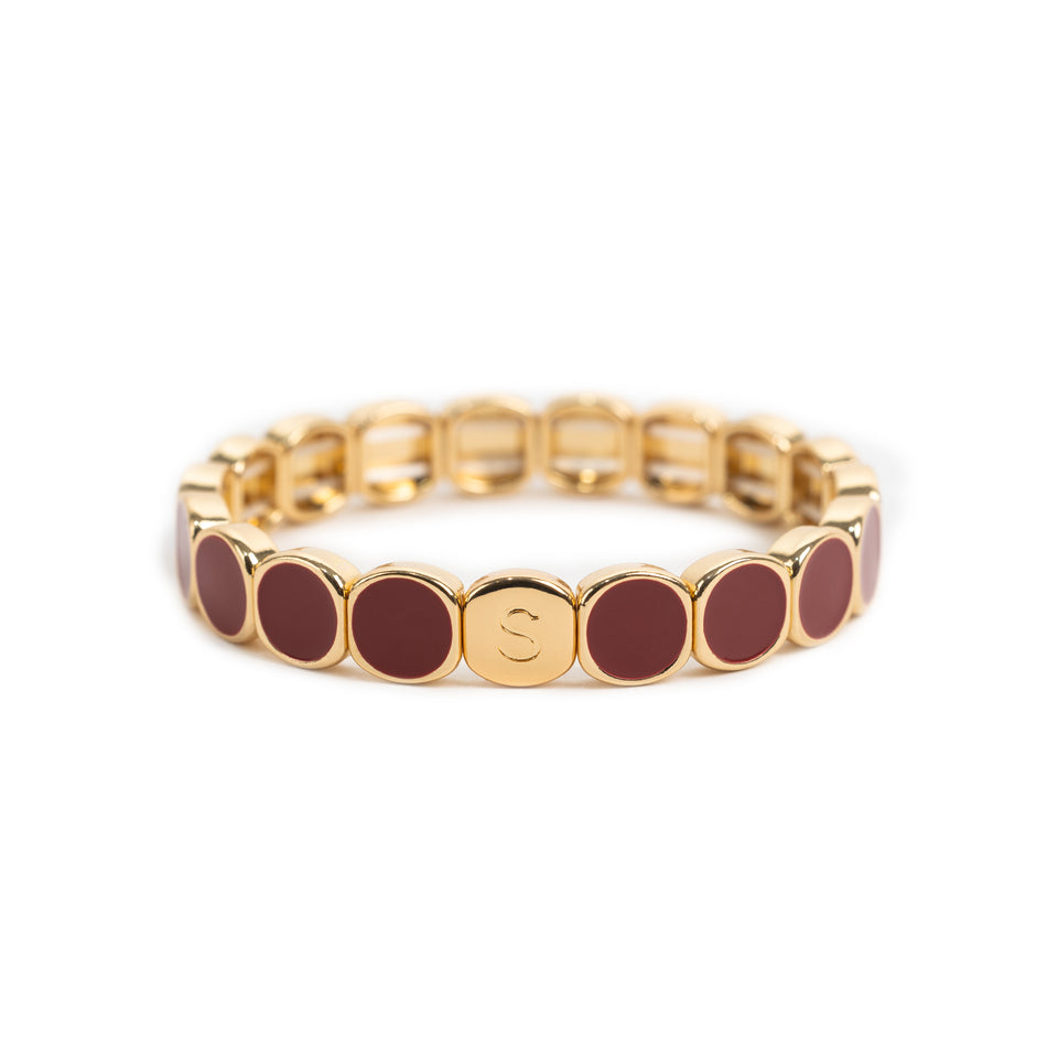 BRACELET SIMONE A BORDEAUX COLORMIND COQUELICOT