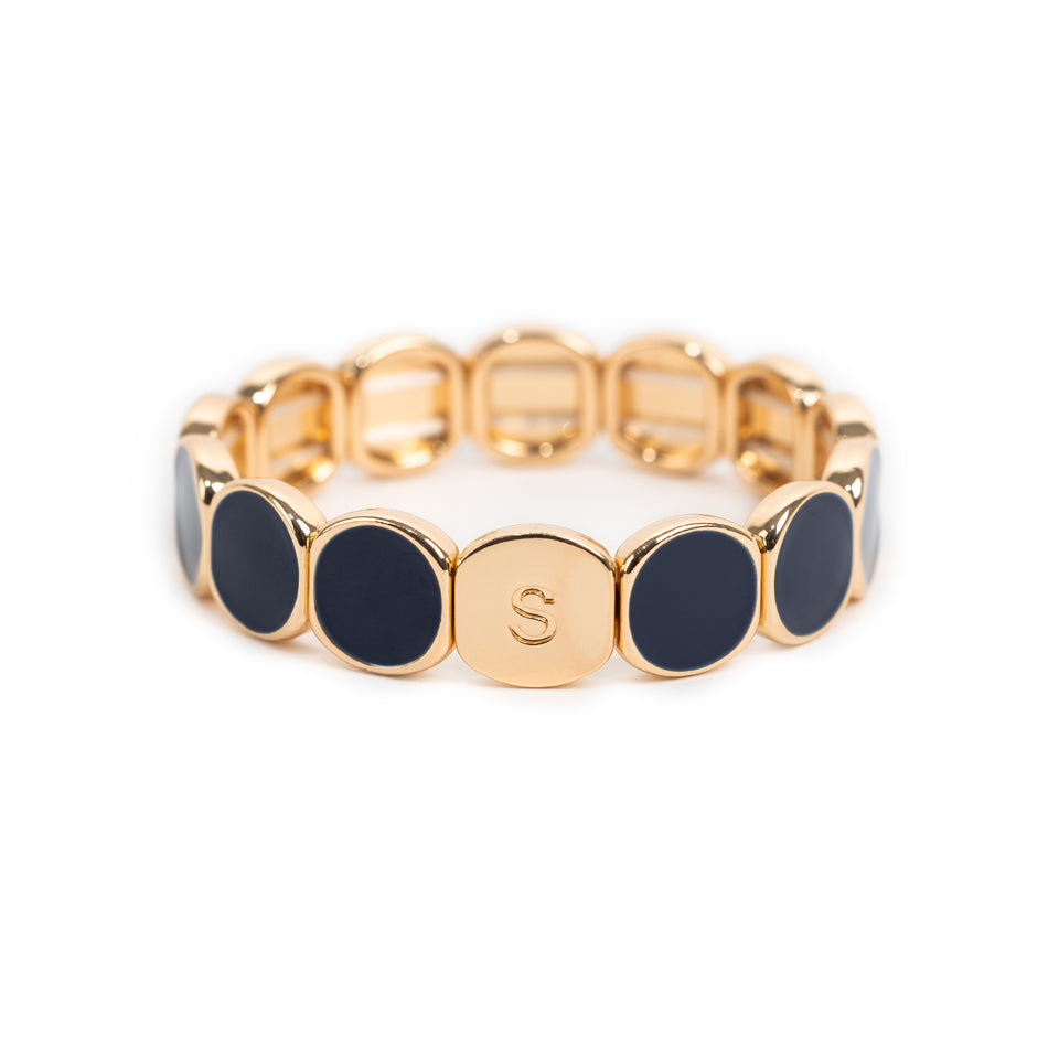 BRACELET SIMONE A BORDEAUX COLORMIND MAXI ENCRE