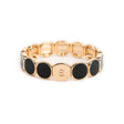 BRACELET SIMONE A BORDEAUX COLORMIND MAXI NOIR