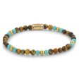 BRACELET REBEL & ROSE MIX TIGER TURQUOISE