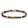 BRACELET REBEL & ROSE MIX TIGER BLACK