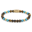 BRACELET REBEL & ROSE MIX TIGER TURQUOISE