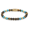 BRACELET REBEL & ROSE MIX TIGER TURQUOISE