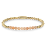 BRACELET REBEL & ROSE SUNSTONE MEETS YELLOW GOLD