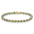 BRACELET REBEL & ROSE MIX GLASS ROCKS SECRET GARDEN GOLD