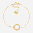 BRACELET ZAG BASILE DORÉ