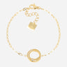 BRACELET ZAG BASILE DORÉ