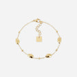 BRACELET OLIVIA ZAG ACIER DORÉ