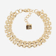 BRACELET ZAG VERBENA ACIER DORÉ