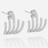 BOUCLES D'OREILLES ZAG POTOSI ACIER