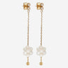 BOUCLES D'OREILLES ZAG BACCA ACIER DORÉ