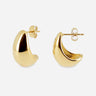 BOUCLES D'OREILLES ZAG EMMY ACIER DORÉ