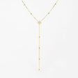 COLLIER ZAG ISAAC ACIER DORÉ