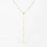 COLLIER ZAG ISAAC ACIER DORÉ