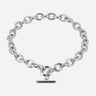 COLLIER ZAG ECUME ACIER
