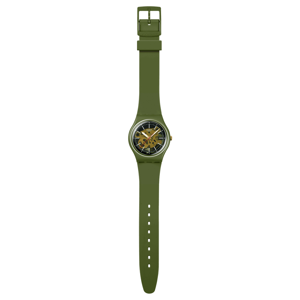 MONTRE SWATCH THRU THE GREENERY