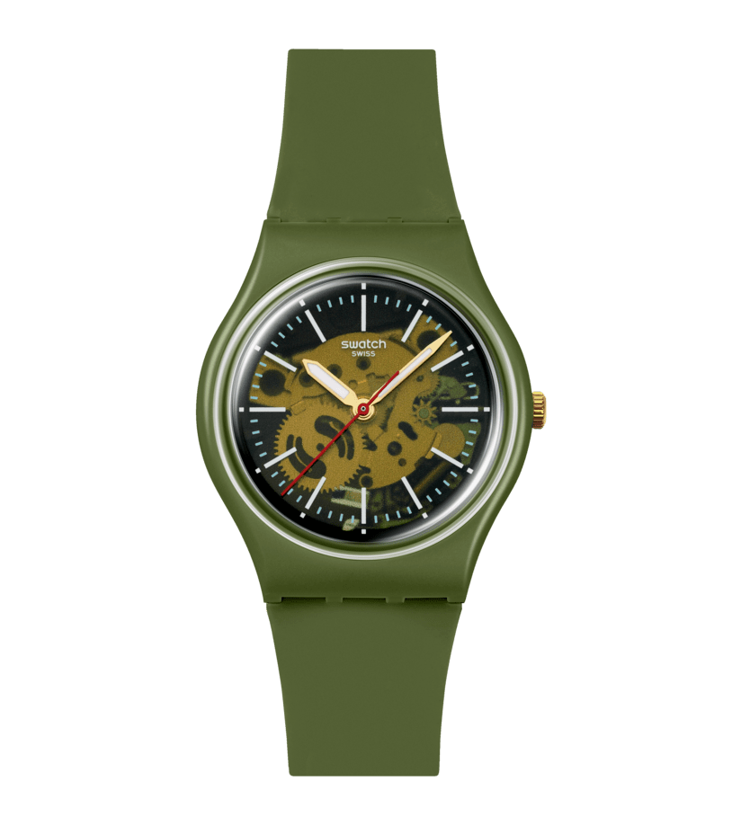 MONTRE SWATCH THRU THE GREENERY