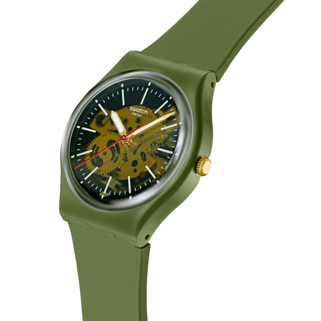 MONTRE SWATCH THRU THE GREENERY