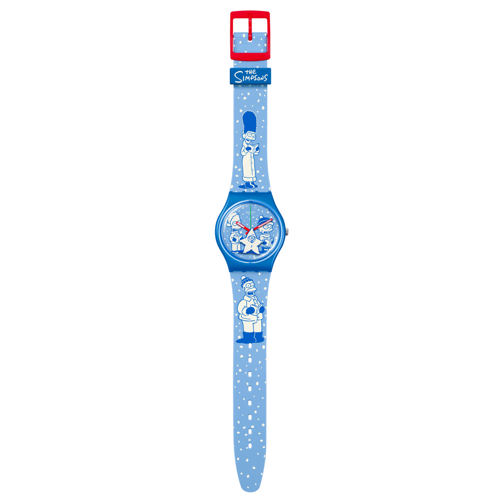MONTRE SWATCH THE SIMPSONS COLLECTION TIDINGS OF JOY