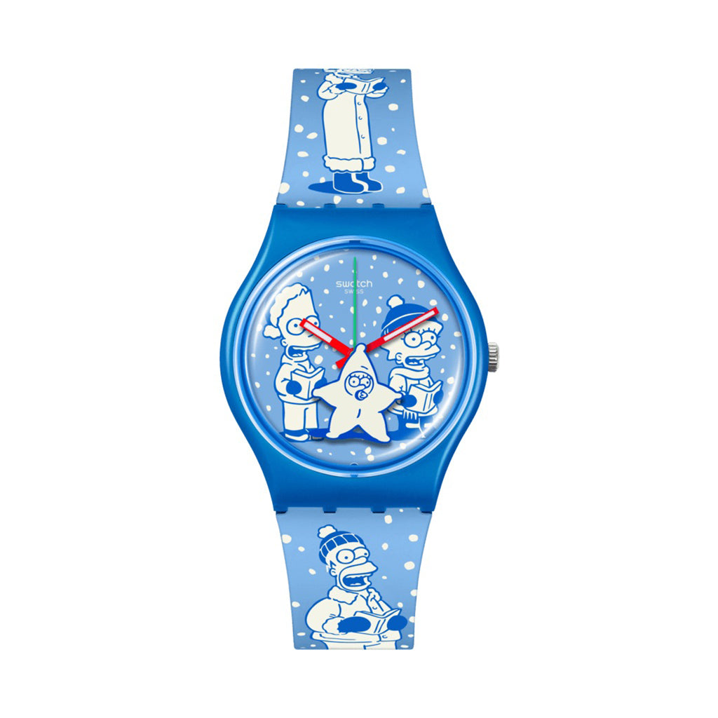 MONTRE SWATCH THE SIMPSONS COLLECTION TIDINGS OF JOY