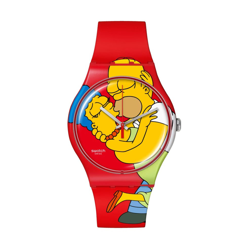 MONTRE SWATCH THE SIMPSONS COLLECTION SWEET EMBRACE