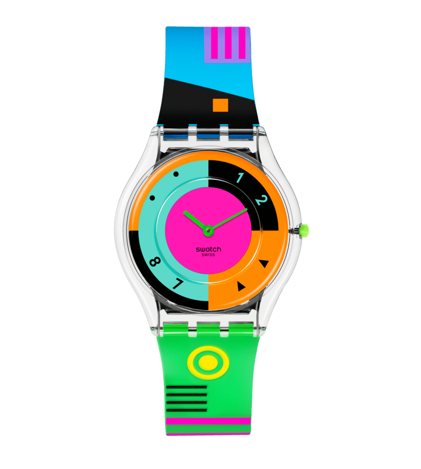 MONTRE SWATCH NEON HOT RACER