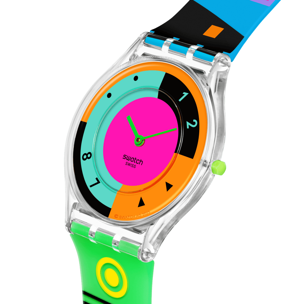 MONTRE SWATCH NEON HOT RACER