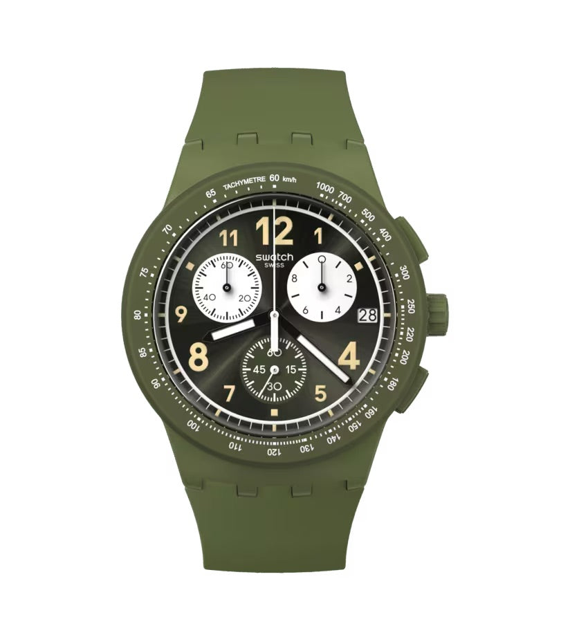 Montre Swatch Nothing Basic About Green 