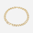 COLLIER ZAG NYRA ACIER DORÉ