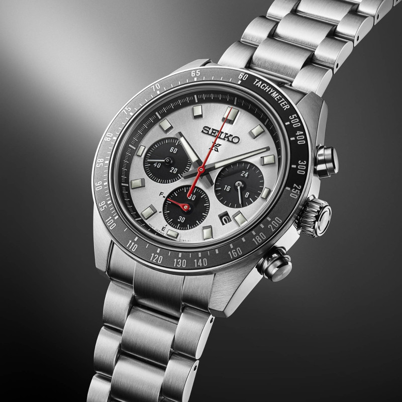 Seiko Prospex Speedtimer SSC911P1 chronographe solaire avec tachymètre