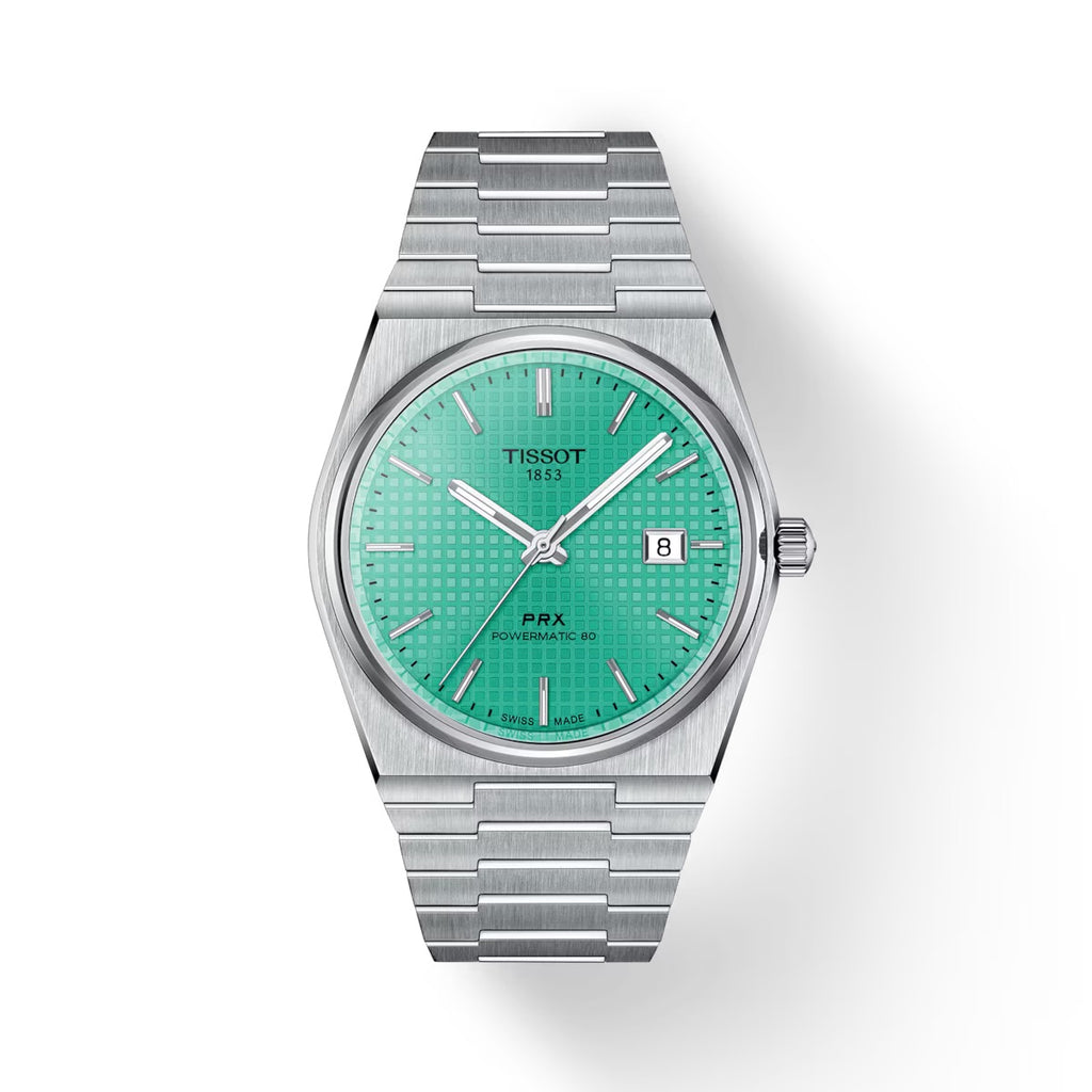 TISSOT PRX POWERMATIC 80 40MM VERT MENTHE