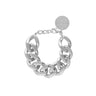 FLAT CHAIN BRACELET SILVER VINTAGE VANESSA BARONI