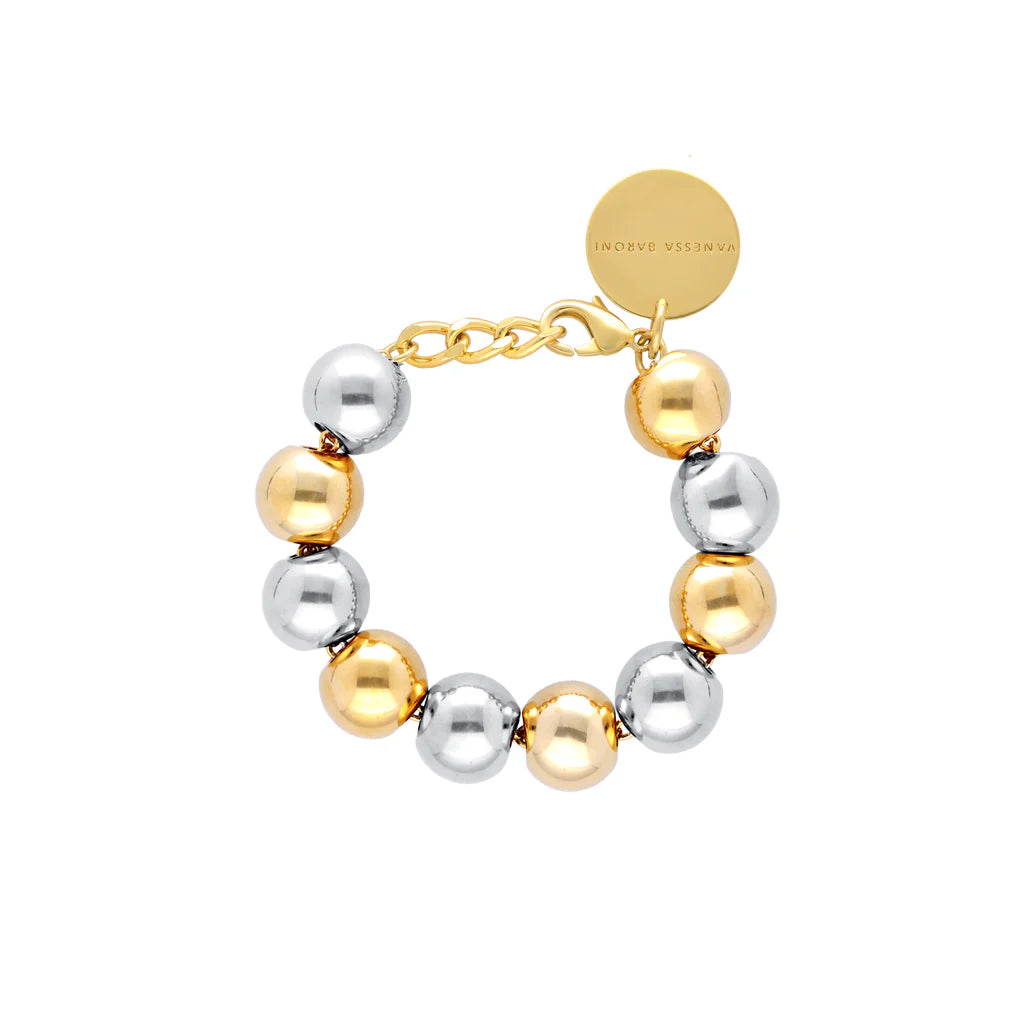 Beads Bracelet Bicolor 