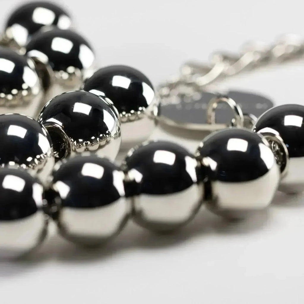 Collier Small Beads Silver Vanessa Baroni