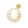 FLAT CHAIN BRACELET PEARL MARBLE VANESSA BARONI