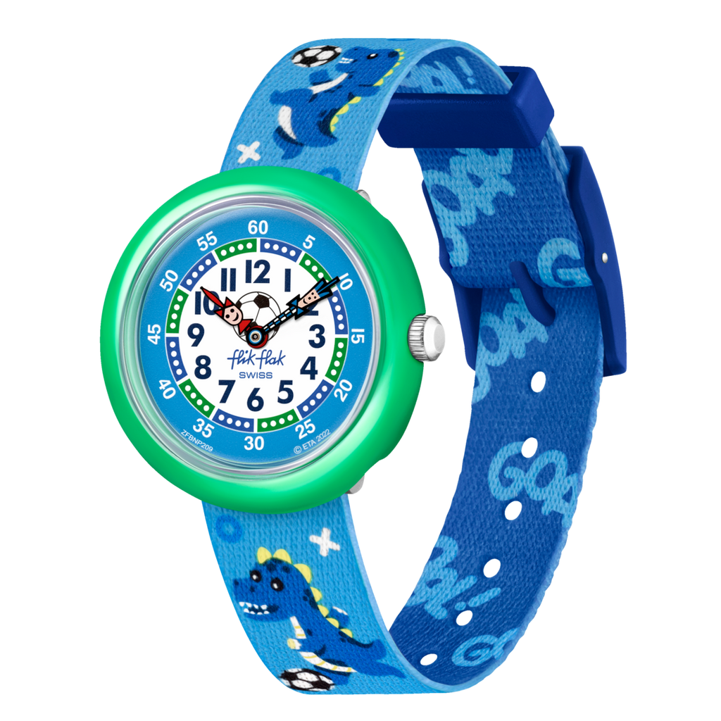 Montre Flik Flak Soccerozaurus 