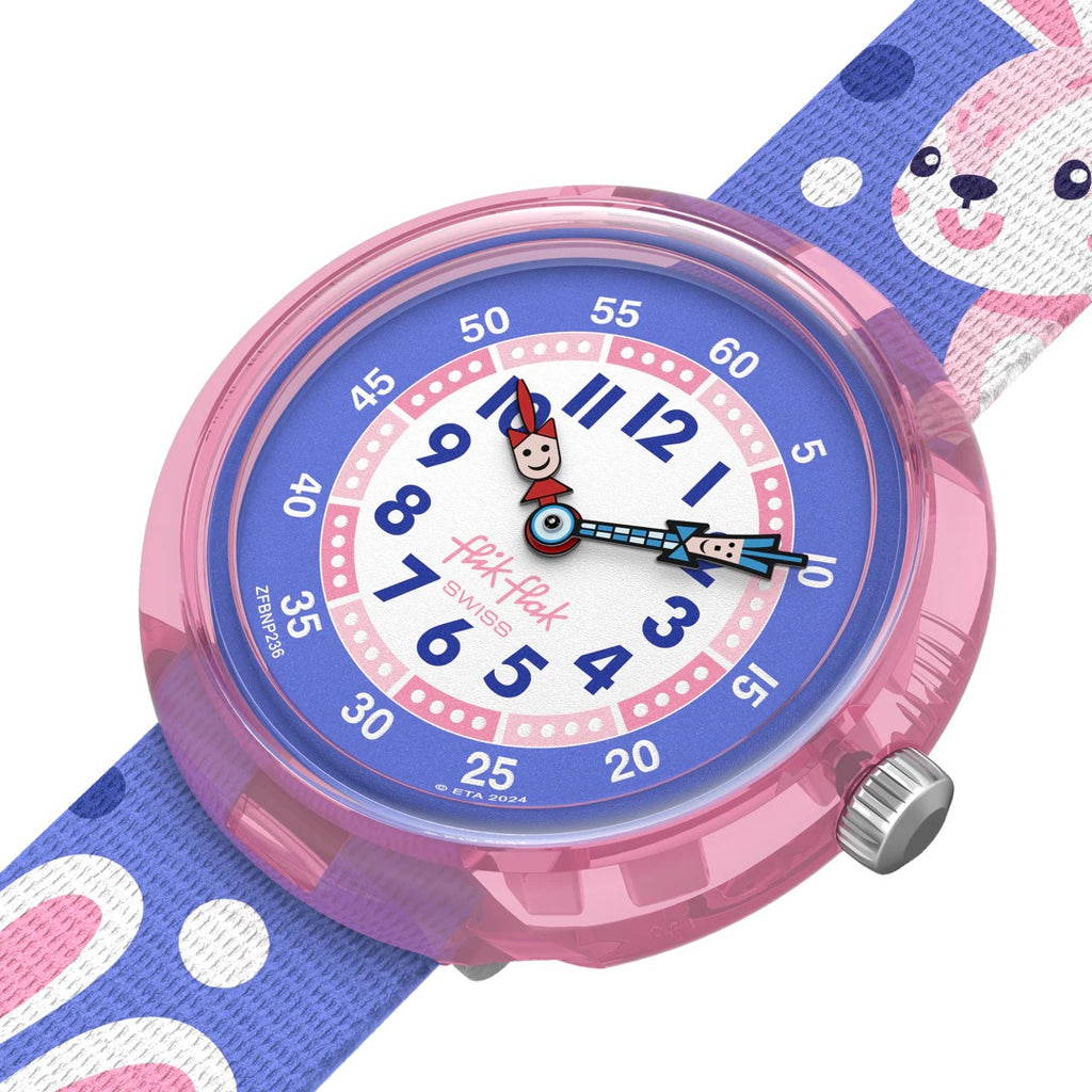 Montre Flik Flak Peek-A-Bunny