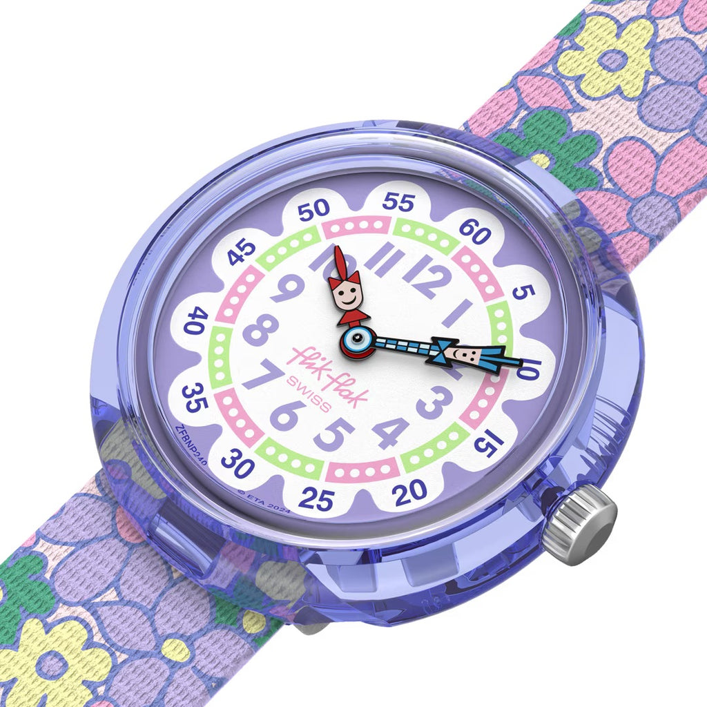 Montre Flik Flak Flower Fields