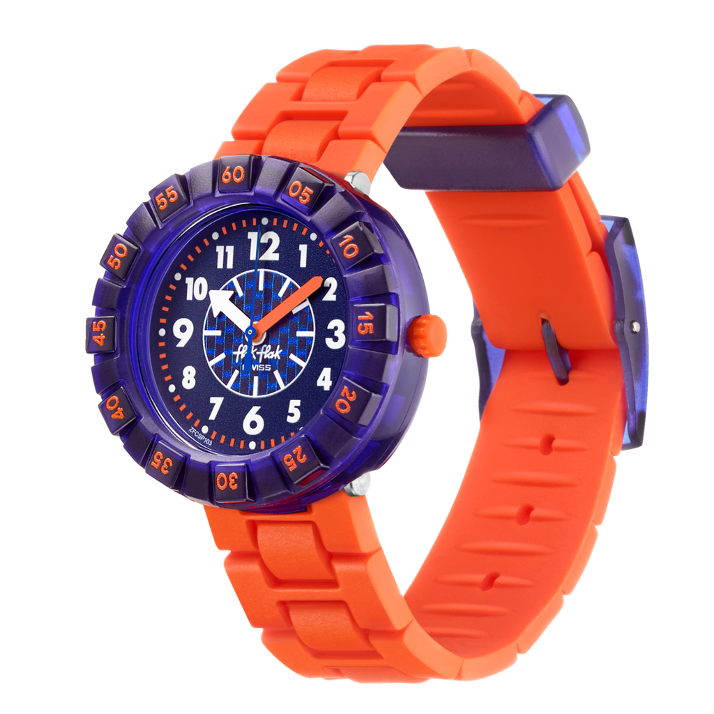 Montre Flik Flak Orangebrick - FCSP103