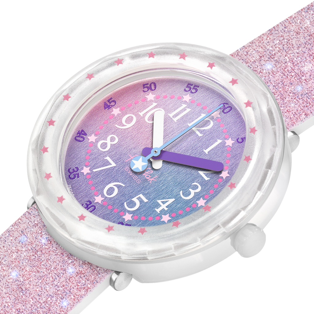 Montre Flik Flak Pearlaxus 