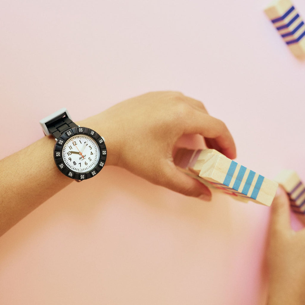 Montre Flik Flak Level Black