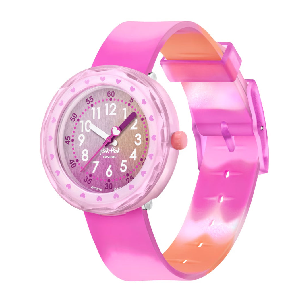 Montre Flik Flak Fuze In Pink