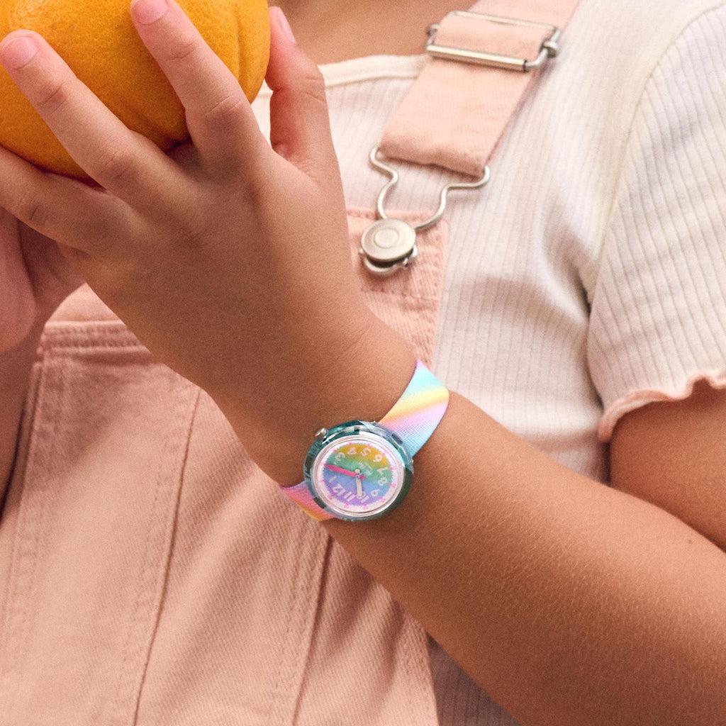 Montre Flik Flak Liquid Rainbow